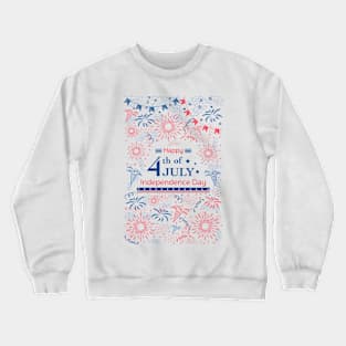 Happy 4th of July Crewneck Sweatshirt